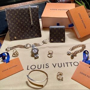 (2) Louis Vuitton Jewelry Cases